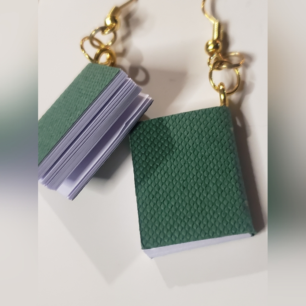 NWT Book earrings!
